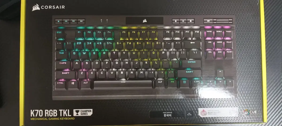 커세어 K70 RGB TKL Champion series (포인트 키캡)